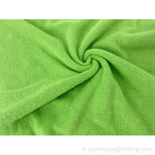 Özel tasarlanmış örme terry kumaş